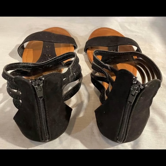 Taxi brand women’s size 41 black flats / slides / sandals - Picture 8 of 9